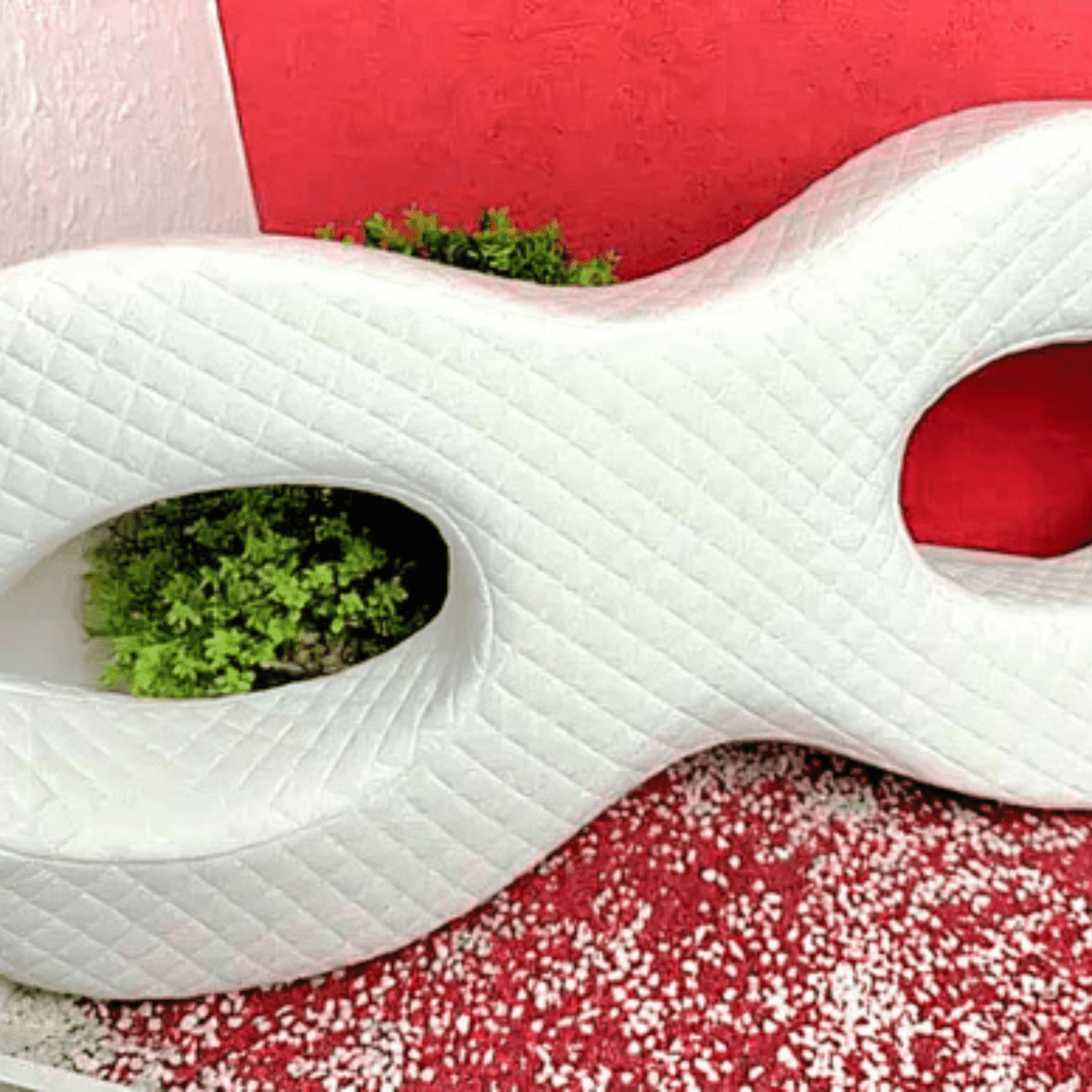 Anti-Aging Schlafkissen – ergonomisches Design für besseren Schlaf und glatte Haut.