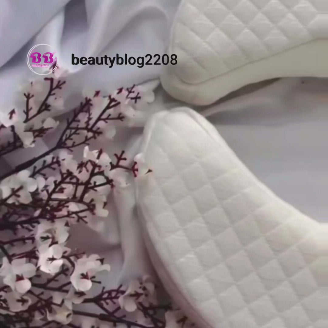 Glow Kissen mit Verpackung – hochwertiges Schlafkissen für Anti-Aging-Nächte